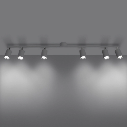 Stropní svítidlo SOLLUX LEMMI 6L bílé GU10 6x10W bez žárovky SL.1228 (obrázek 3)