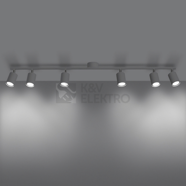 Obrázek produktu Stropní svítidlo SOLLUX LEMMI 6L bílé GU10 6x10W bez žárovky SL.1228 2