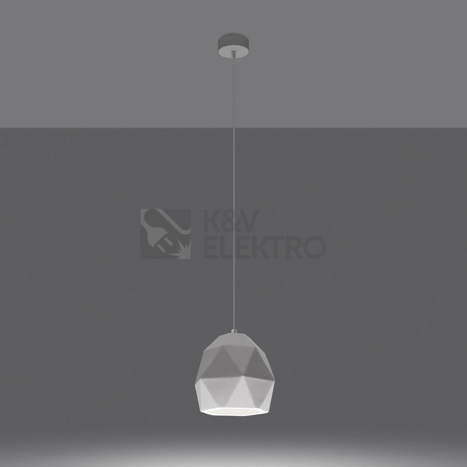 Obrázek produktu Závěsné svítidlo SOLLUX keramické MINT E27 1x15W bez žárovky SL.1251 2