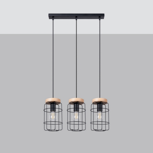 Závěsné svítidlo SOLLUX GOTTO 3L E27 3x15W bez žárovky SL.1264