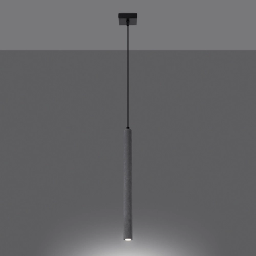 Závěsné svítidlo SOLLUX PASTELO 1 beton G9 1x8W bez žárovky SL.1271 (obrázek 8)