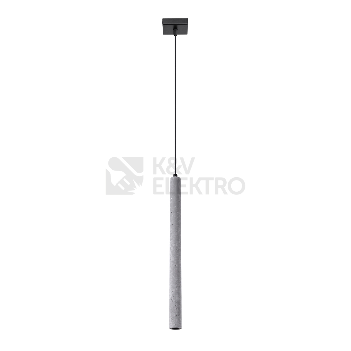 Obrázek produktu Závěsné svítidlo SOLLUX PASTELO 1 beton G9 1x8W bez žárovky SL.1271 0