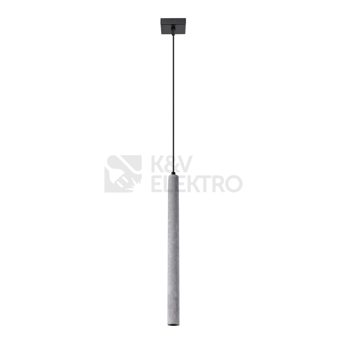 Obrázek produktu Závěsné svítidlo SOLLUX PASTELO 1 beton G9 1x8W bez žárovky SL.1271 0