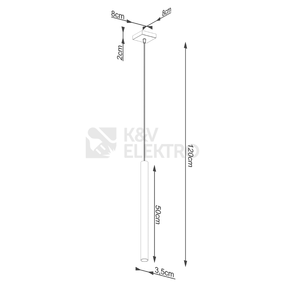 Obrázek produktu Závěsné svítidlo SOLLUX PASTELO 1 beton G9 1x8W bez žárovky SL.1271 4
