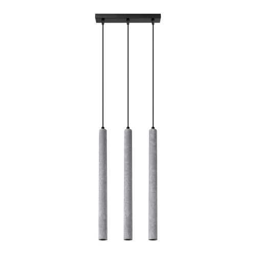 Závěsné svítidlo SOLLUX PASTELO 3L betonové G9 3x8W bez žárovky SL.1272