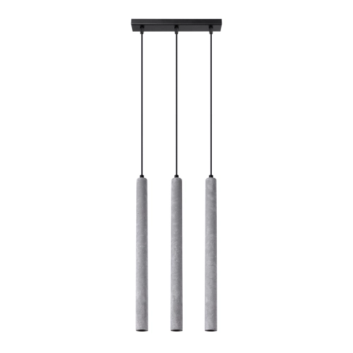 Závěsné svítidlo SOLLUX PASTELO 3L betonové G9 3x8W bez žárovky SL.1272