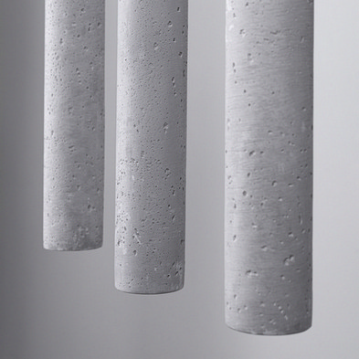 Závěsné svítidlo SOLLUX PASTELO 3L betonové G9 3x8W bez žárovky SL.1272