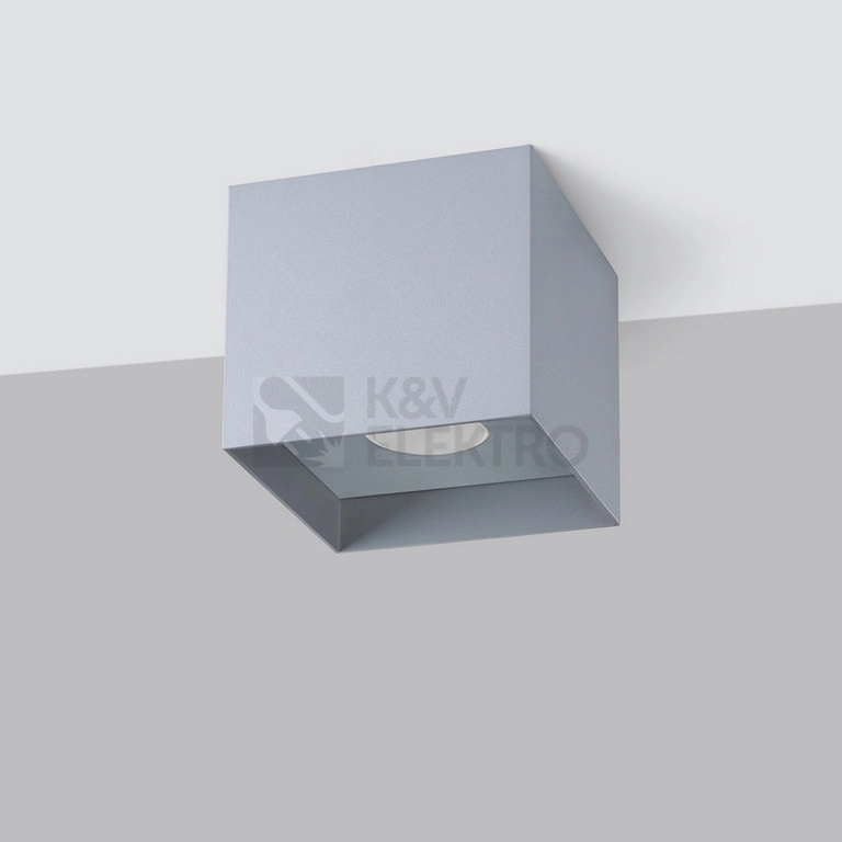 Obrázek produktu Stropní svítidlo SOLLUX HATI šedé GU10 1x10W bez žárovky SL.1278 1