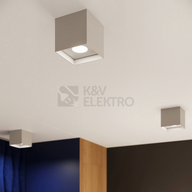 Obrázek produktu Stropní svítidlo SOLLUX HATI šedé GU10 1x10W bez žárovky SL.1278 6
