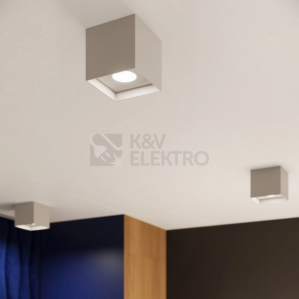 Obrázek produktu Stropní svítidlo SOLLUX HATI šedé GU10 1x10W bez žárovky SL.1278 6
