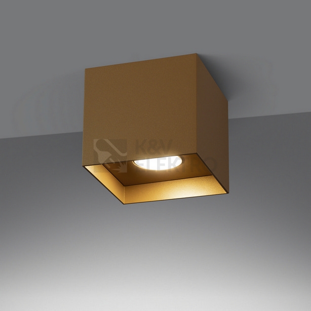 Obrázek produktu Stropní svítidlo SOLLUX HATI zlaté GU10 1x10W bez žárovky SL.1279 2