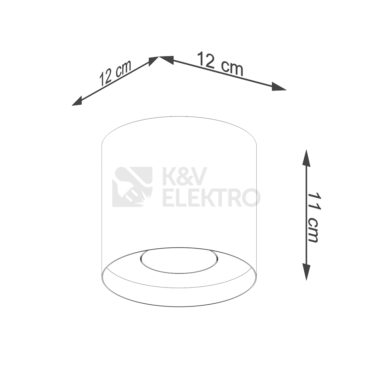 Obrázek produktu Stropní svítidlo SOLLUX MIKA bílé GU10 1x10W bez žárovky SL.1280 4