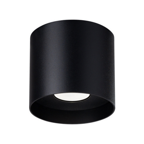 Stropní svítidlo SOLLUX MIKA černé GU10 1x10W bez žárovky SL.1281