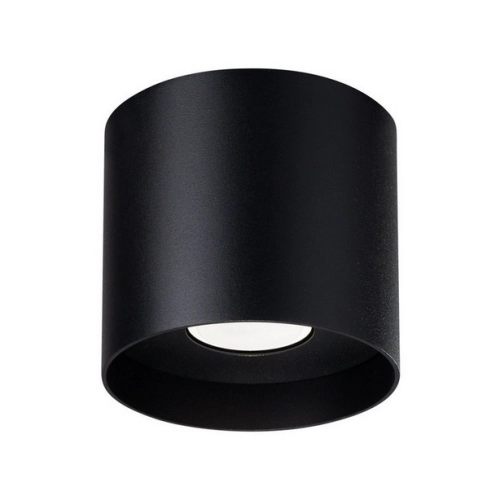 Stropní svítidlo SOLLUX MIKA černé GU10 1x10W bez žárovky SL.1281