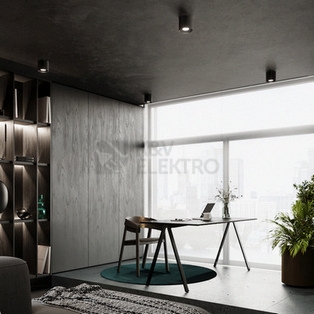 Obrázek produktu Stropní svítidlo SOLLUX MIKA černé GU10 1x10W bez žárovky SL.1281 8