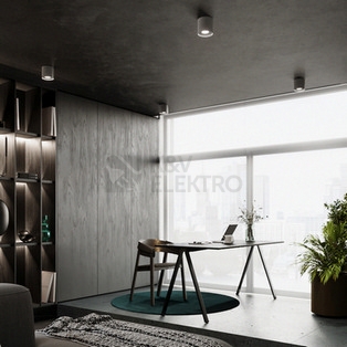 Obrázek produktu Stropní svítidlo SOLLUX MIKA šedé GU10 1x10W bez žárovky SL.1282 8