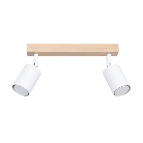 Stropní svítidlo SOLLUX VERDO 2 bílé GU10 2x10W bez žárovky SL.1286