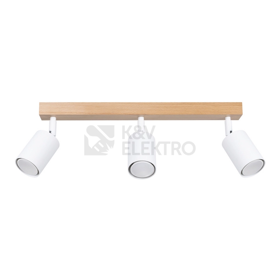 Obrázek produktu Stropní svítidlo SOLLUX VERDO 3L bílé GU10 3x10W bez žárovky SL.1288 0