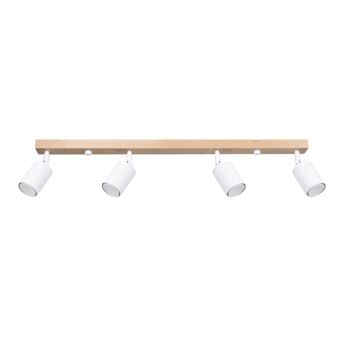 Stropní svítidlo SOLLUX VERDO 4 bílé GU10 4x10W bez žárovky SL.1289