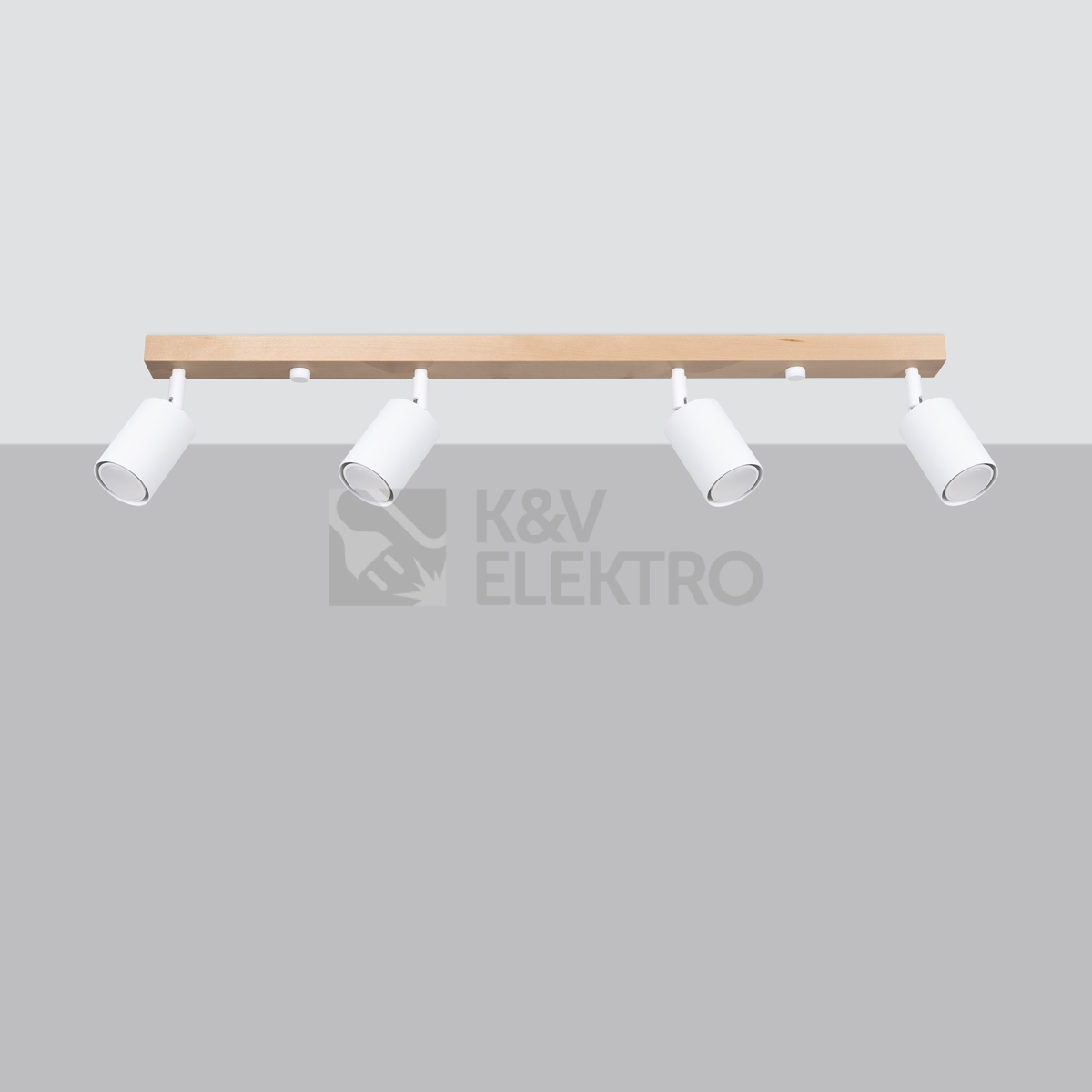 Obrázek produktu Stropní svítidlo SOLLUX VERDO 4 bílé GU10 4x10W bez žárovky SL.1289 1