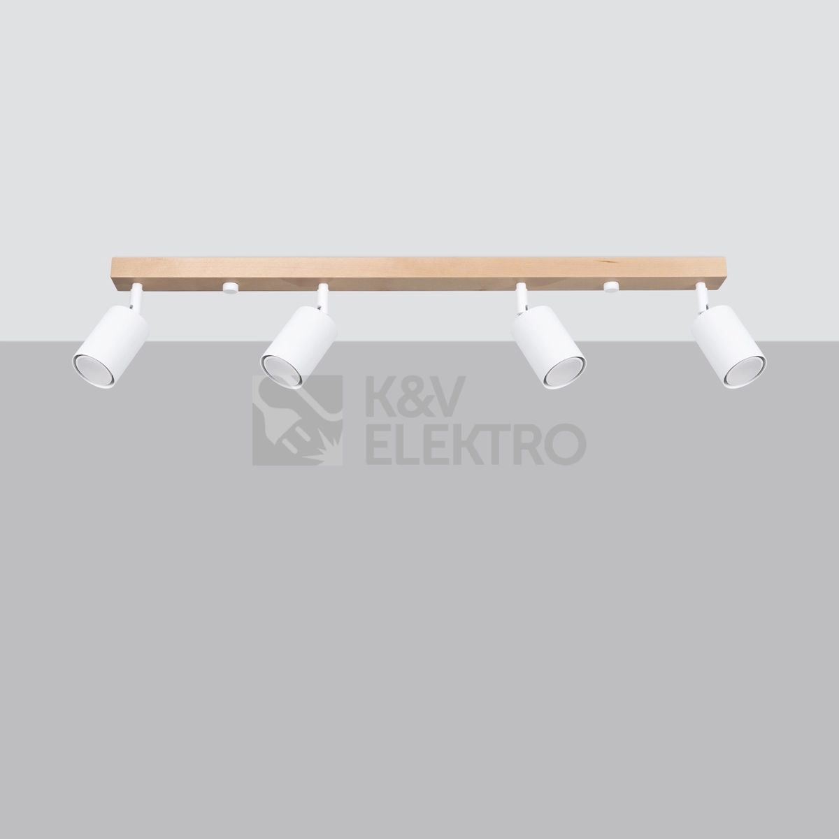 Obrázek produktu Stropní svítidlo SOLLUX VERDO 4 bílé GU10 4x10W bez žárovky SL.1289 1