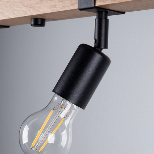 Stropní svítidlo SOLLUX ZUCA 4 černé E27 4x15W bez žárovky SL.1298 (obrázek 8)