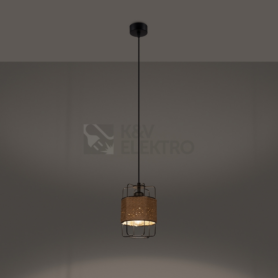 Obrázek produktu Závěsné svítidlo SOLLUX GIZUR 1 E27 1x15W bez žárovky SL.1300 2