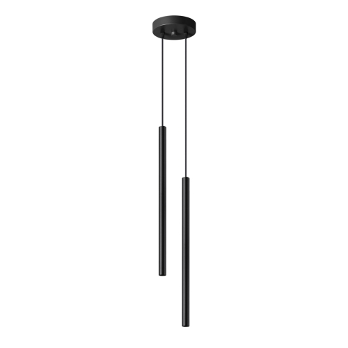 Závěsné svítidlo SOLLUX PASTELO 2 černé G9 2x8W bez žárovky SL.1304