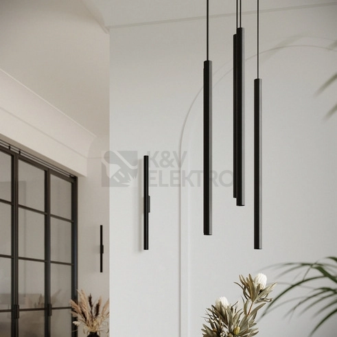 Obrázek produktu Závěsné svítidlo SOLLUX PASTELO 2 černé G9 2x8W bez žárovky SL.1304 8