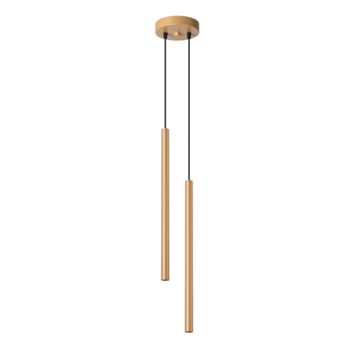 Závěsné svítidlo SOLLUX PASTELO 2 zlaté G9 2x8W bez žárovky SL.1305