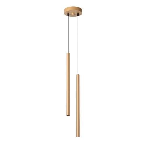 Závěsné svítidlo SOLLUX PASTELO 2 zlaté G9 2x8W bez žárovky SL.1305