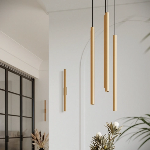 Závěsné svítidlo SOLLUX PASTELO 2 zlaté G9 2x8W bez žárovky SL.1305 (obrázek 3)