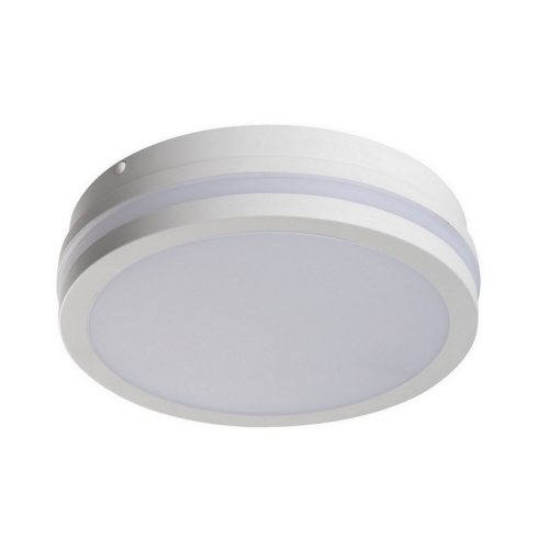 LED svítidlo s pohybovým čidlem Kanlux BENO 12-18W CCT-O-SEW bílé 12/18W 3000/3500/4000K IP65