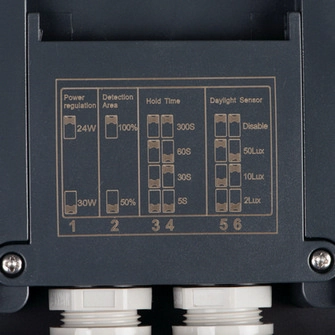 LED svítidlo s pohybovým čidlem Kanlux BENO 12-18W CCT-L-SEG IP65 3000K/4000K/6500K 38788 (obrázek 3)