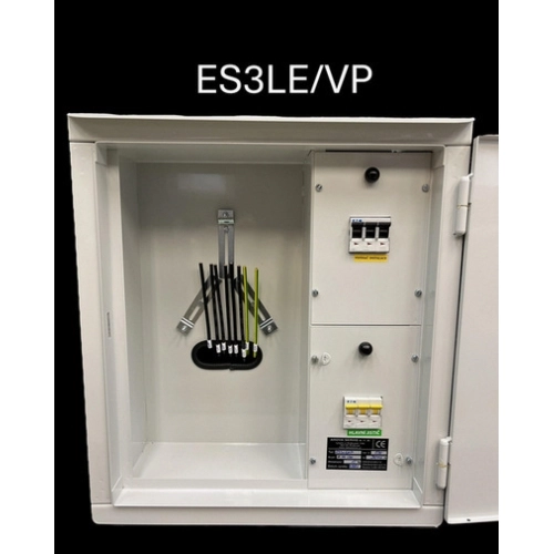 Elektroměrový rozvaděč AROVA SERVIS ES/VP 3 25A/3 ležatý pro PRE šedý