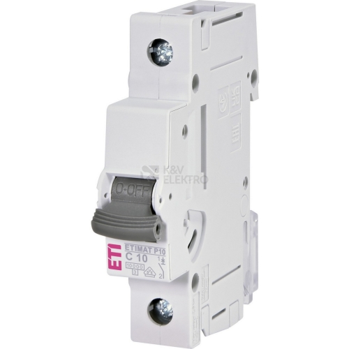Jistič ETI ETIMAT P10 1p C10 10A 10kA 001901028