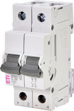 Jistič ETI ETIMAT P10-DC 2P C20 001903231