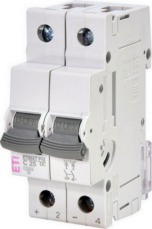 Jistič ETI ETIMAT P10-DC 2P C25 001903232