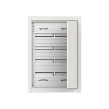 Rozvodnice pod omítku ABB CU25R 96M bílé dveře 2CPX052601R9999