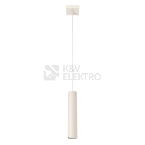 Závěsné svítidlo SOLLUX LAGOS 1 krémová GU10 1x10W bez žárovky SL.1479