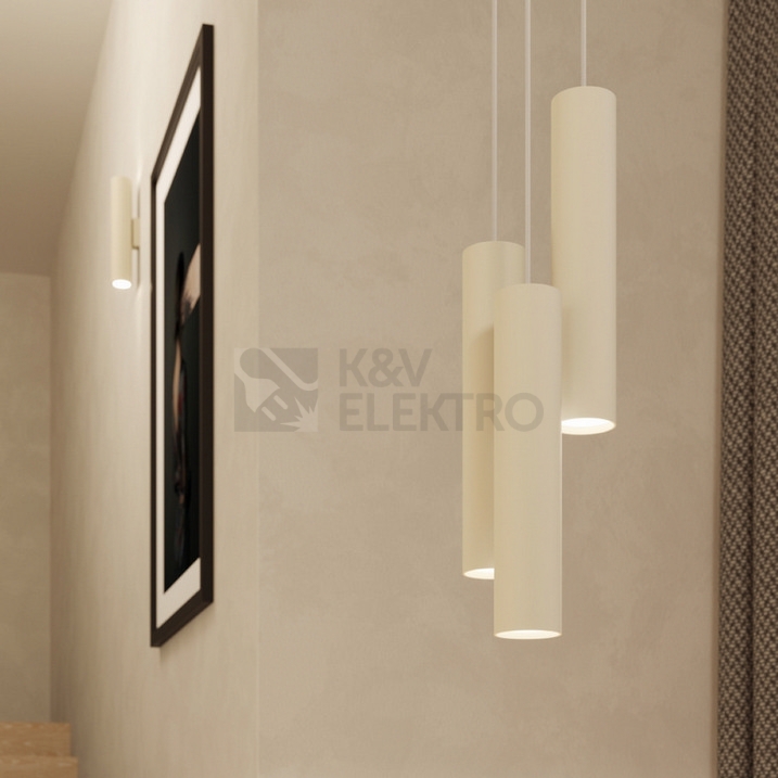 Obrázek produktu Závěsné svítidlo SOLLUX LAGOS 1 krémová GU10 1x10W bez žárovky SL.1479 3