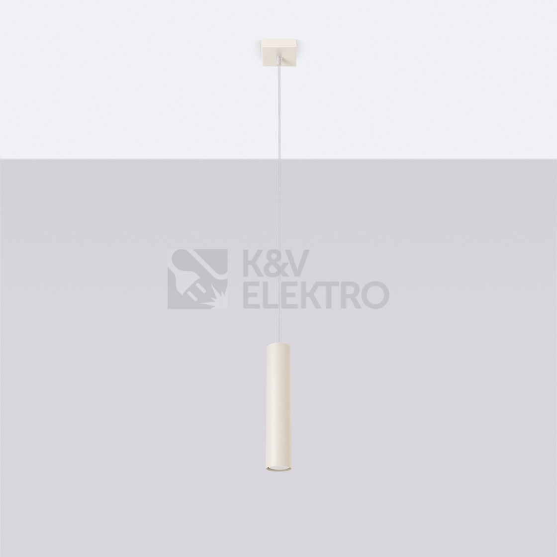 Obrázek produktu Závěsné svítidlo SOLLUX LAGOS 1 krémová GU10 1x10W bez žárovky SL.1479 4