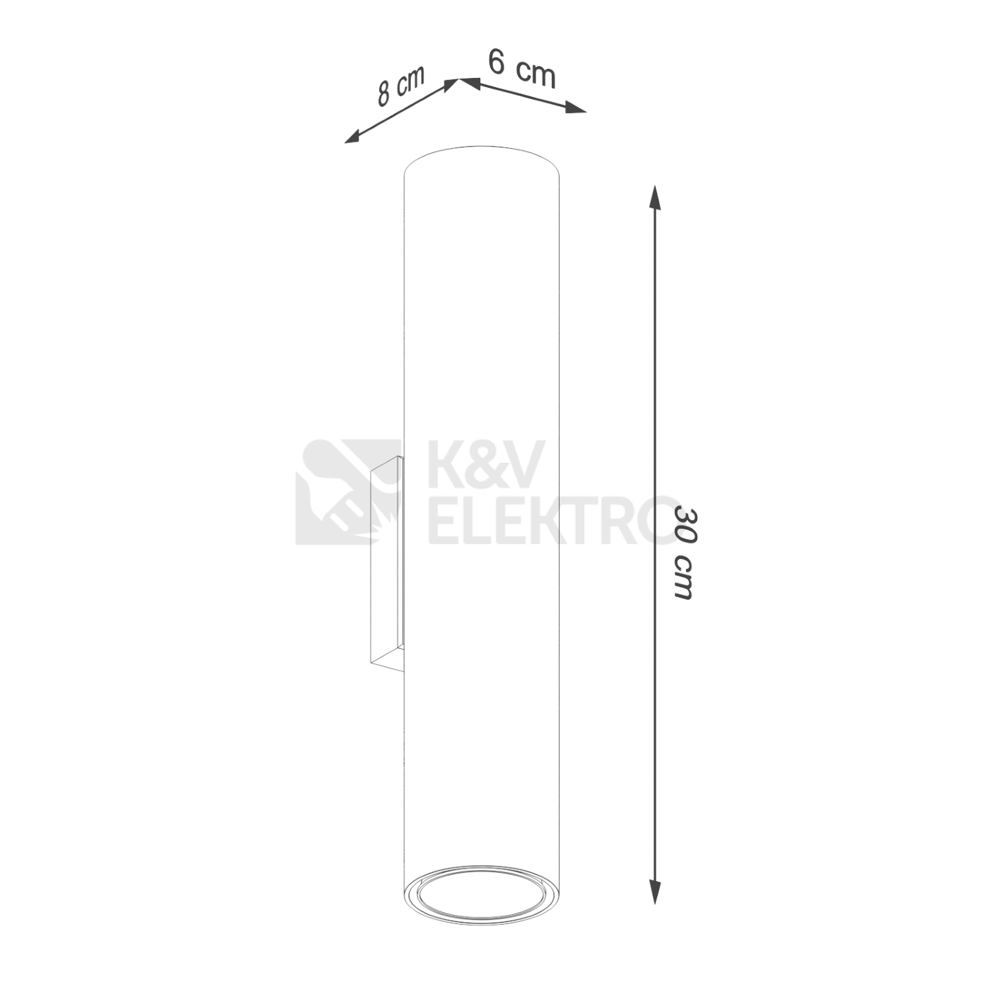 Obrázek produktu Nástěnné svítidlo SOLLUX LAGOS 2 krémová GU10 2x10W bez žárovek SL.1483 12