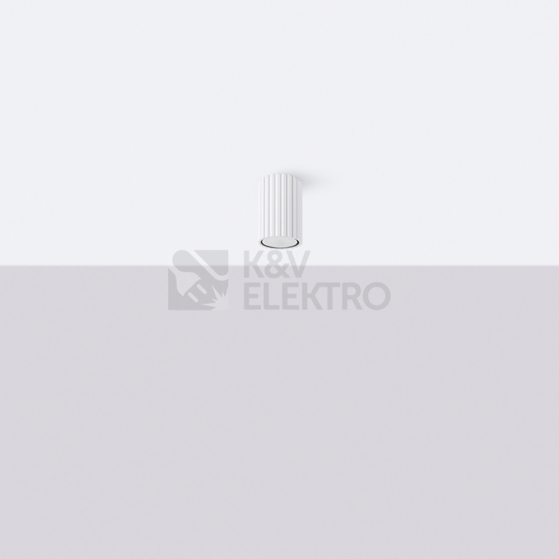 Obrázek produktu Stropní svítidlo SOLLUX KARBON 10 bílá GU10 1x10W bez žárovky SL.1530 4