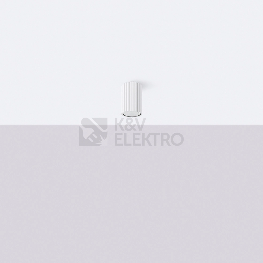 Obrázek produktu Stropní svítidlo SOLLUX KARBON 10 bílá GU10 1x10W bez žárovky SL.1530 4