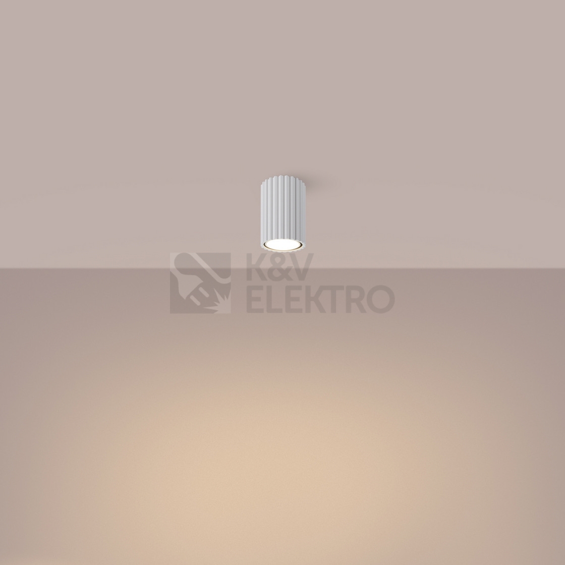 Obrázek produktu Stropní svítidlo SOLLUX KARBON 10 bílá GU10 1x10W bez žárovky SL.1530 5