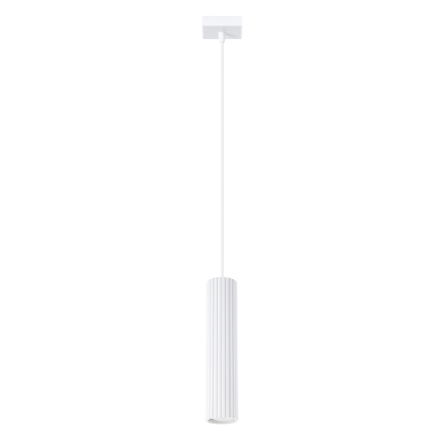 Závěsné svítidlo SOLLUX KARBON 1 bílá GU10 1x10W bez žárovky SL.1535