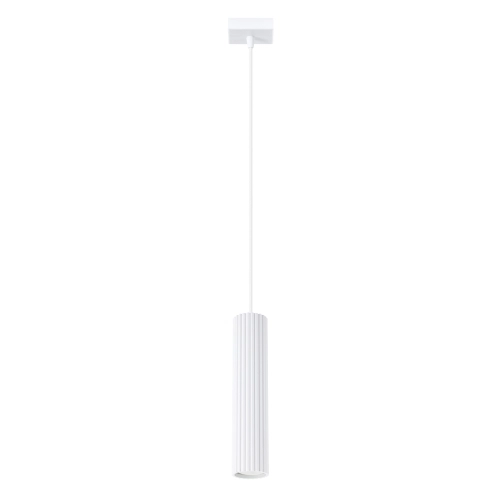 Závěsné svítidlo SOLLUX KARBON 1 bílá GU10 1x10W bez žárovky SL.1535