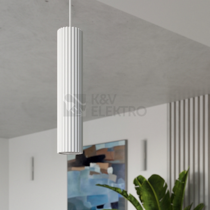 Obrázek produktu Závěsné svítidlo SOLLUX KARBON 3L bílá GU10 3x10W bez žárovek SL.1537 5