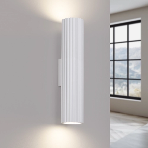 Nástěnné svítidlo SOLLUX KARBON 30 bílá GU10 2x10W bez žárovek SL.1539 (obrázek 7)